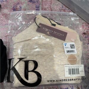 NWT Kindred Bravely Sublime® Bamboo Hands-Free Pumping Lounge & Sleep Bra L